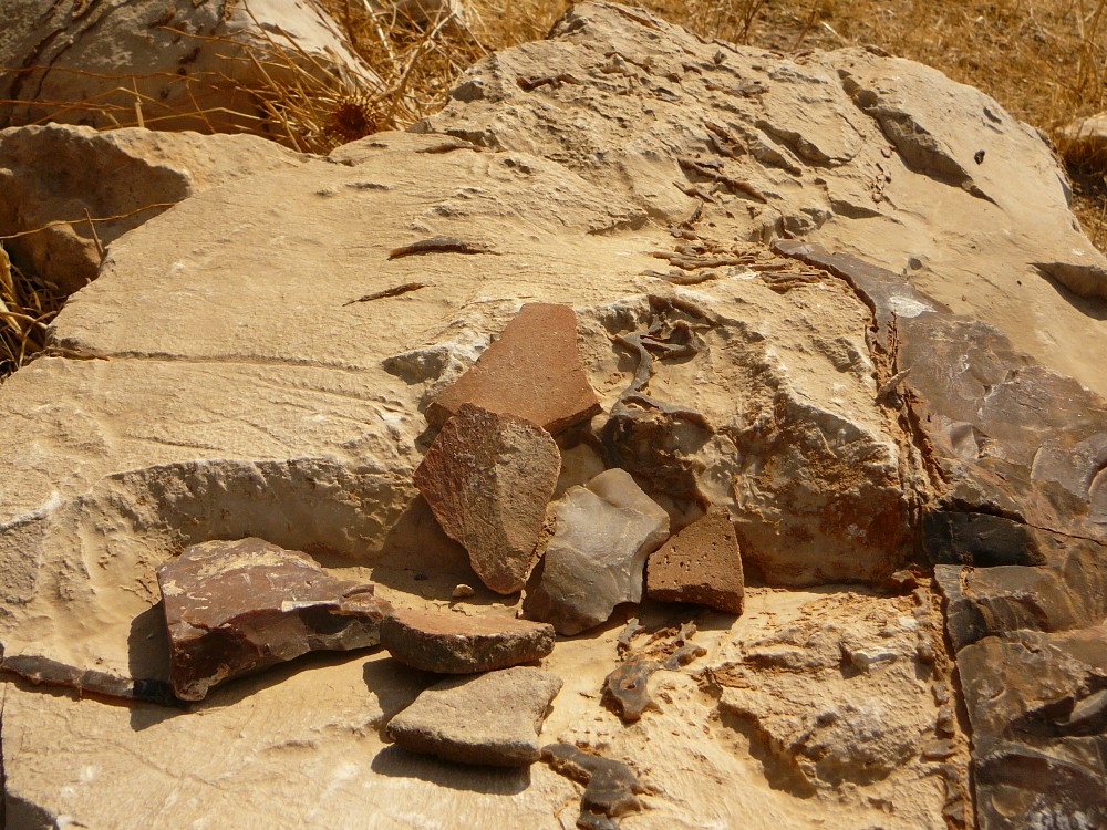 Керамика периода Хасмонеев, остатки разбитой посуды 2100-летней давности