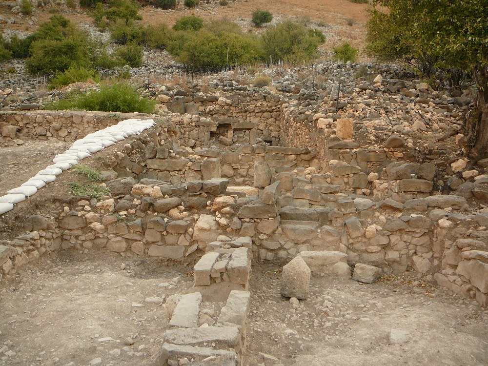 Южная часть раскопок в Хурват Врадим