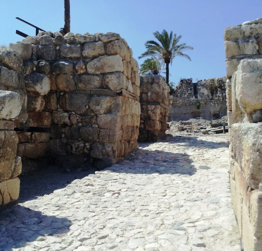 В воротак Мегидо времен Первого храма