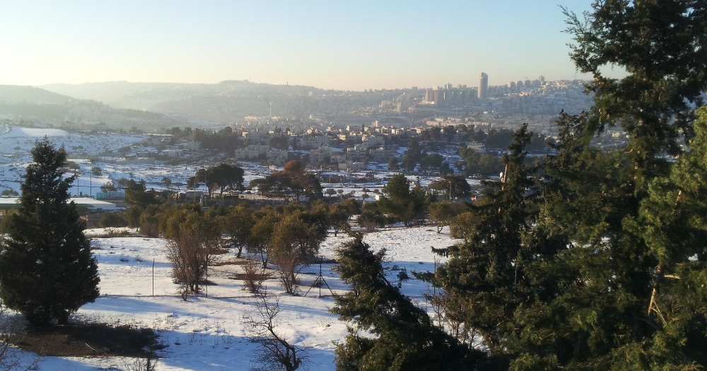 Вид в сторону промзоны Талпиёт и юга Иерусалима