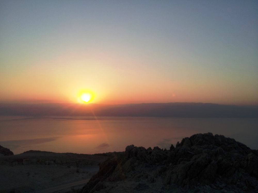 Восход  над горами Моава