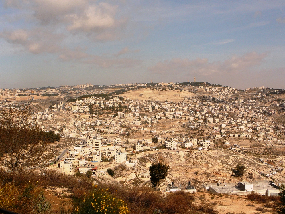 Масличная Гора и районы Восточного Иерусалима