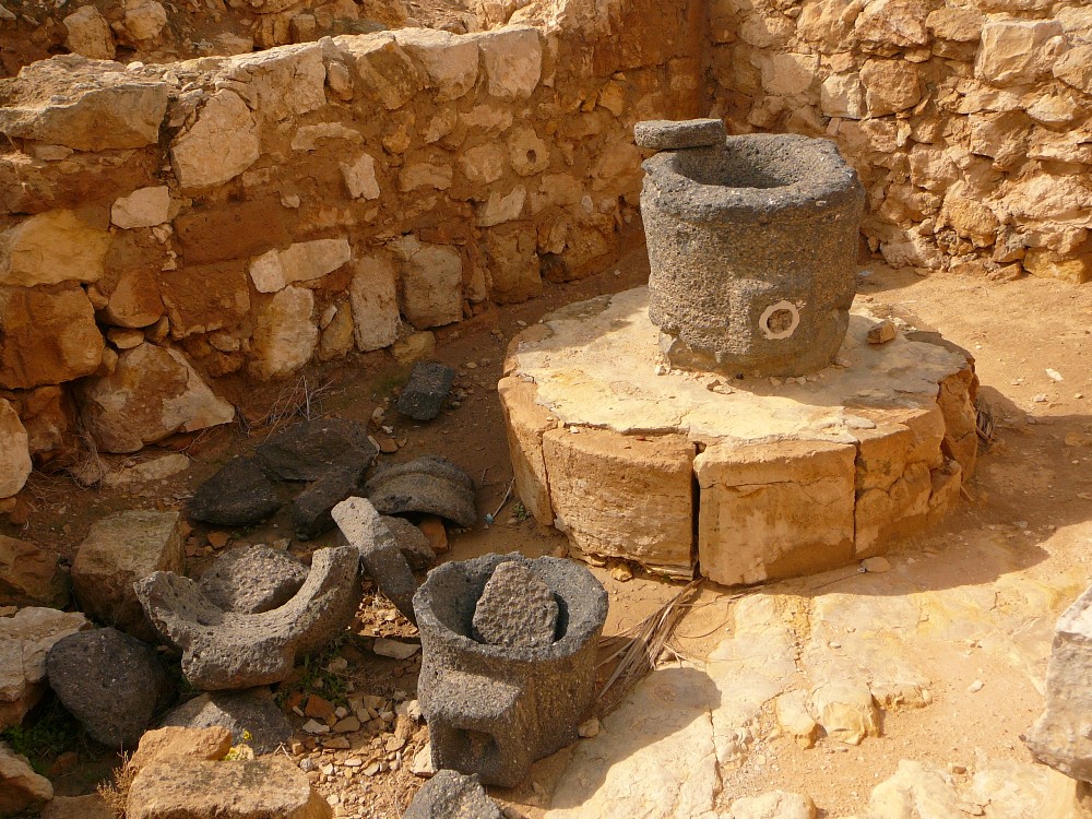 Остатки набатейской посуды найденные в Мамшите