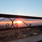 Восход солнца с моего балкона