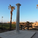 Гранитная колонна в Кейсарии