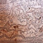 Сцены охоты, мозаика Нила в Ципори