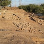 Раскопки стен и ворот древнего Гата