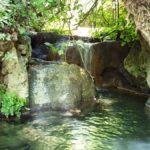 Водные бассейны и небольшие водопады в ущелье Мирон - Амуд под Цфатом
